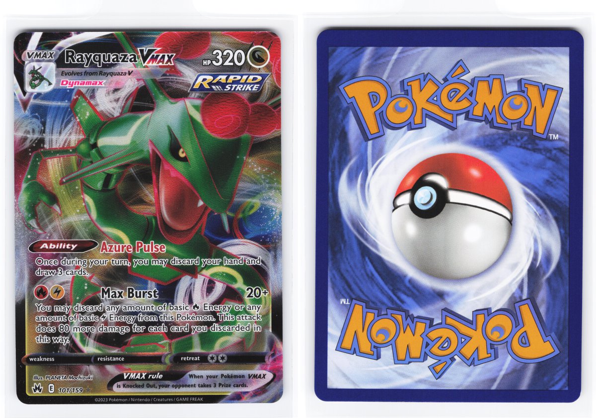 Rayquaza VMAX (CRZ 101)